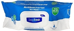Düfte, Parfümerie und Kosmetik Erfrischende antibakterielle Feuchttücher 100 St. - Aksan Deep Fresh Antibacterial Wet Wipes