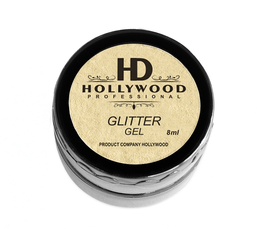 Glitzer für Nägel - HD Hollywood Glitter Gel — Bild N1
