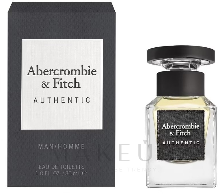 Abercrombie & Fitch Authentic Men - Eau de Toilette — Bild 30 ml