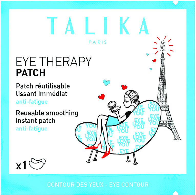 Anti-Aging Augenpatches mit Sheabutter - Talika Eye Therapy Reusable Instant Smoothing Patch Refills — Bild N1