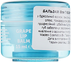 Lippenbalsam Traube - Mades Cosmetics Signature Lip Balm — Bild N2