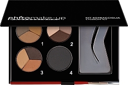 Düfte, Parfümerie und Kosmetik Augenbrauenschatten - Cinecitta Phitomake-Up Professional Eyebrow Kit