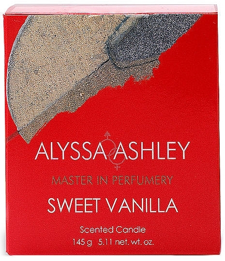 Duftkerze - Alyssa Ashley Sweet Vanilla Candle — Bild N2