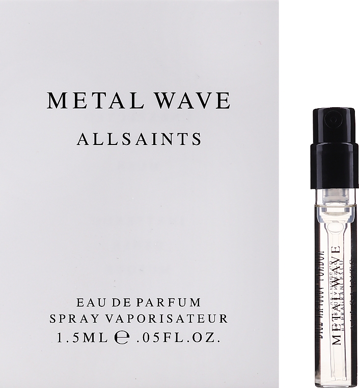 GESCHENK! Allsaints Metal Wave - Eau de Parfum (Probe) — Bild N1