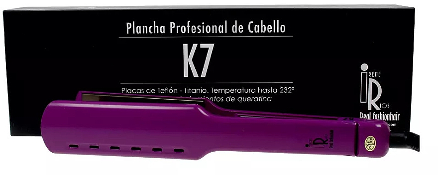 Haarglätter - Irene Rios K7 Hair Straightener Lilac — Bild N1