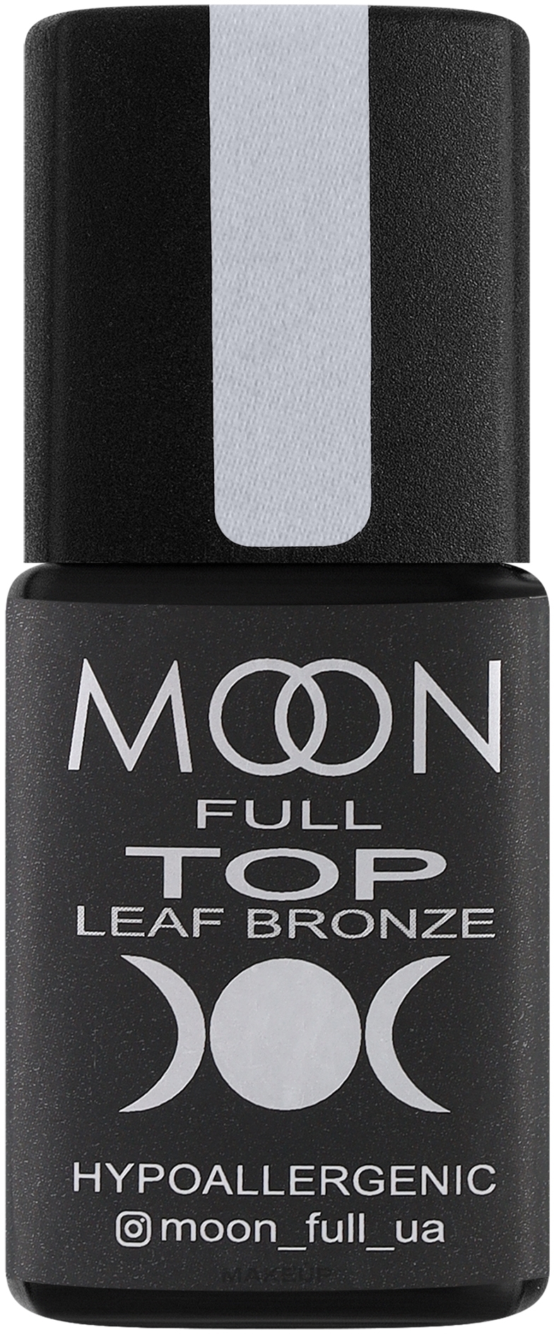 Nagelüberlack - Moon Full Top Leaf Bronze — Bild 8 ml