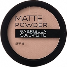 Mattierender Puder LSF 15 - Gabriella Salvete Matte Powder SPF15 — Bild N1