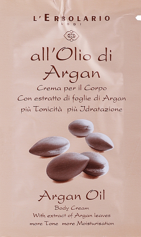 GESCHENK! Körpercreme mit Arganöl - L'Erbolario Crema All Olio Di Argan (Probe)  — Bild N1