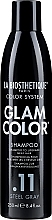 Shampoo gegen Gelbstich - La Biosthetique Glam Color Shampoo Steel Gray .11 — Bild N1