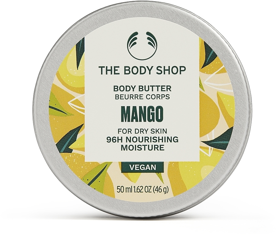 Feuchtigkeitsspendende Körperbutter mit Mangokernöl - The Body Shop Mango Softening Body Butter Vegan — Bild N1