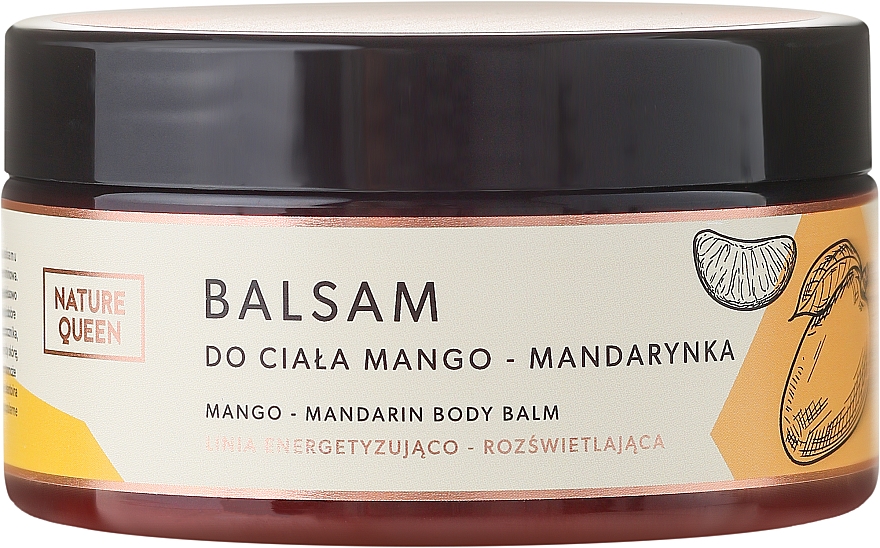 Regenerierender Körperbalsam Mango & Mandarine - Nature Queen Body Balm — Bild N1