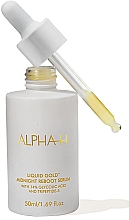 Düfte, Parfümerie und Kosmetik Anti-Aging Gesichtsserum für die Nacht - Alpha-H Liquid Gold Midnight Reboot Serum