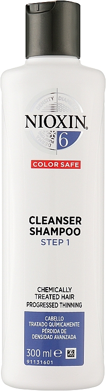 Reinigungsshampoo für behandeltes Haar - Nioxin Thinning Hair System 6 Cleanser Shampoo — Bild N1