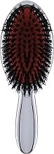 Haarbürste verchromt - Janeke Porcupine Pure Boar Brush Enorme — Bild N1