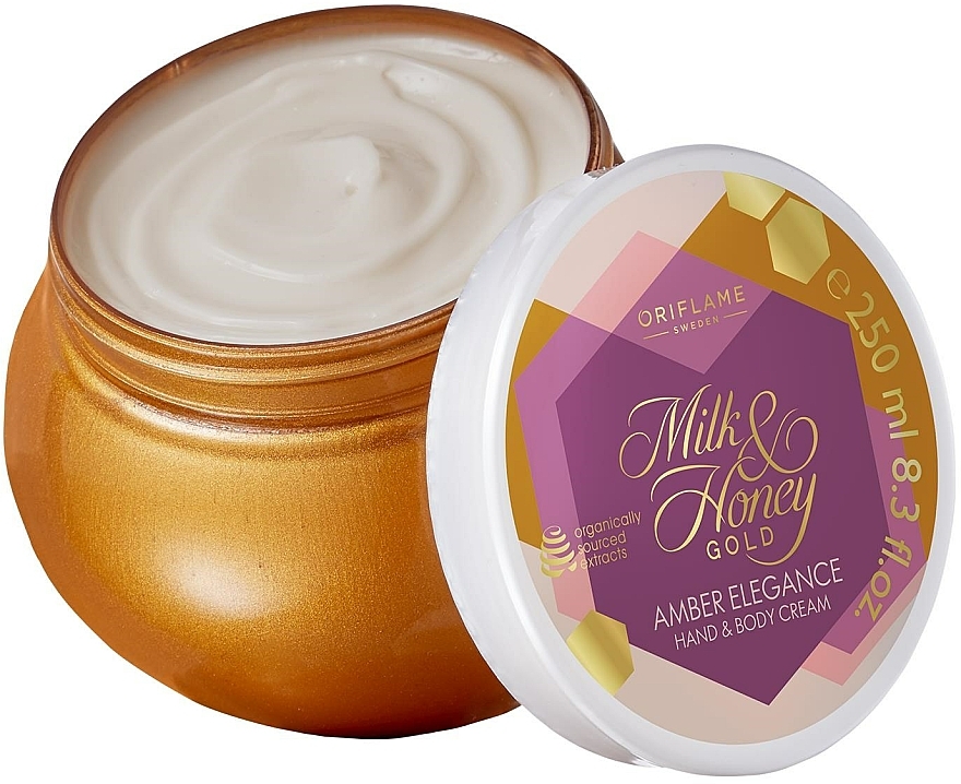 Hand- und Körpercreme Milk & Honey - Oriflame Milk & Honey Gold Amber Elegance Hand & Body Cream