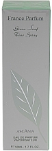 Düfte, Parfümerie und Kosmetik Ascania Green Leaf Fine Spray - Eau de Parfum