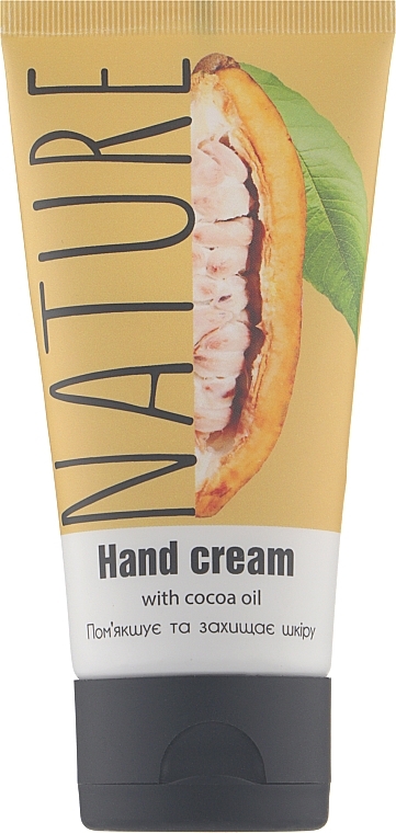 Handcreme mit Kakaobutter - Bioton Cosmetics Nature — Bild N1