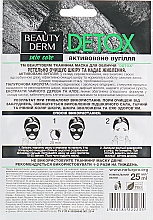 Tuchmaske für das Gesicht mit Detox-Effekt - Beauty Derm Detox Face Mask — Bild N2