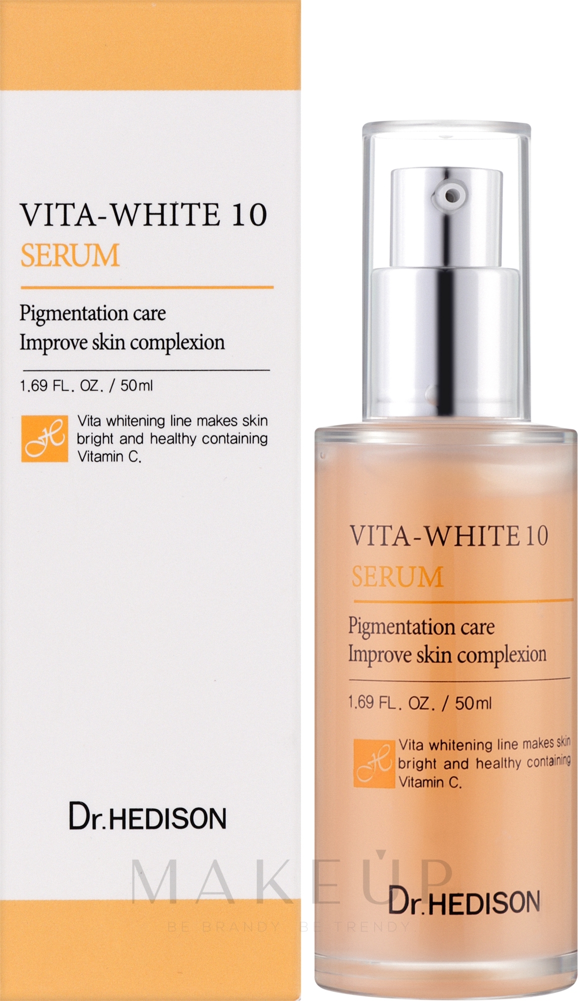 Gesichtsserum - Dr.Hedison Vita White Serum — Bild 50 ml