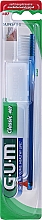 Zahnbürste Classic 407 weich blau - G.U.M Soft Compact Toothbrush — Bild N1