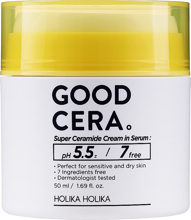 Gesichtscreme-Serum mit Ceramiden - Holika Holika Good Cera Super Ceramide Cream In Serum — Bild N1