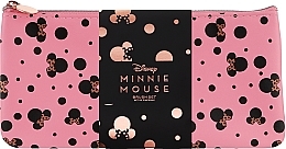 Düfte, Parfümerie und Kosmetik Make-up Set - Makeup Revolution Disney's Minnie Mouse Brush Set (Make-up Set 2 St. + Kosmetiktasche 1 St.)