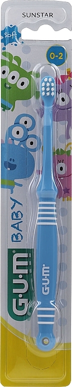 Zahnbürste Baby blau - G.U.M Toothbrush — Bild N1