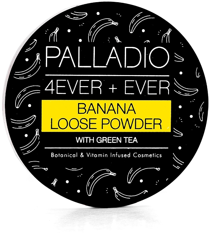 Bananenpuder - Palladio 4 Ever+Ever Banana Loose Setting Powder — Bild N1
