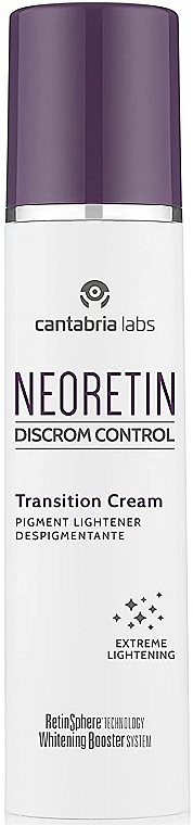 Anti-Aging-Creme-Transit mit Retinol - Cantabria Labs Neoretin Discrom Control Transition Cream — Bild N1