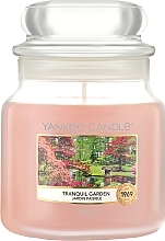 Düfte, Parfümerie und Kosmetik Duftkerze im Glas - Yankee Candle Tranquil Garden Candle