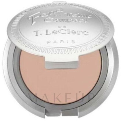 Kompakte Foundation - T.LeClerc Compact Cream Foundation SPF15 — Bild 01 - Chair Rose Naturel