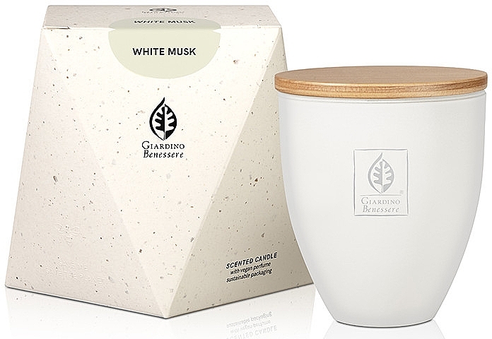 Giardino Benessere White Musk Candle - Duftkerze — Bild N2