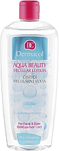 Düfte, Parfümerie und Kosmetik Mizellen-Reinigungslotion für junge Haut mit Gurkenextrakt - Dermacol Aqua Beauty Micellar Lotion
