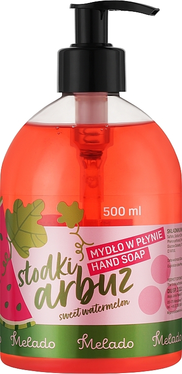 Flüssige Handseife Süße Wassermelone - Natigo Melado Hand Soap — Bild N2