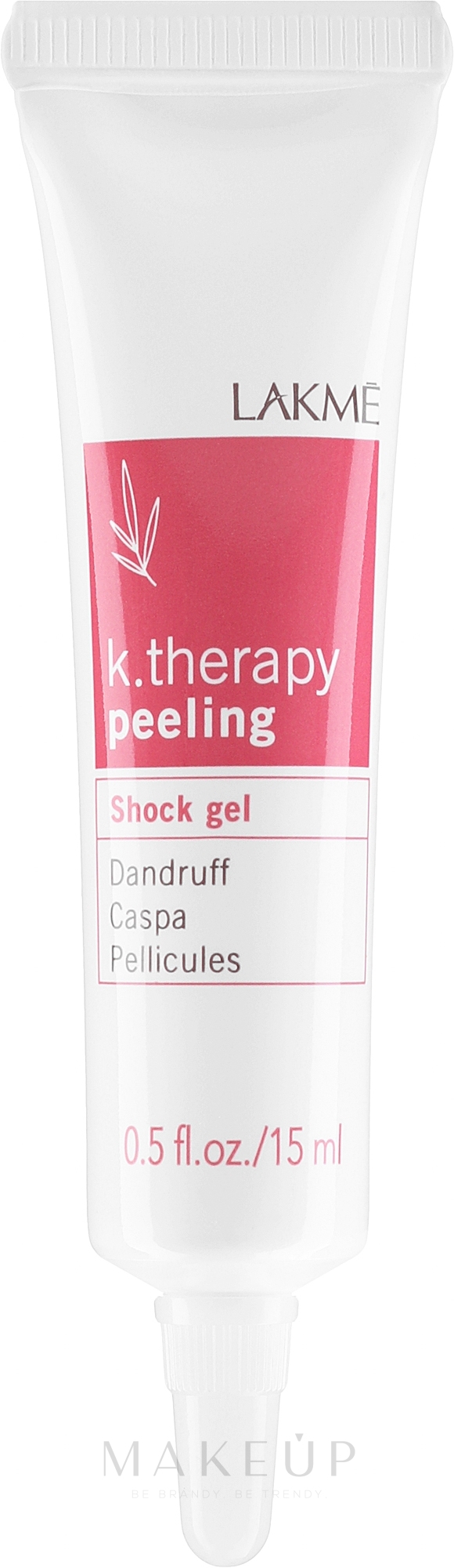 Intensives Anti-Schuppen-Gel - Lakme K.Therapy Peeling Shock Gel — Bild 15 ml