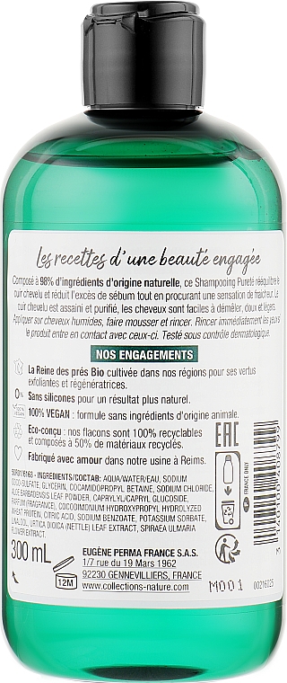 Reinigendes Shampoo - Eugene Perma Collections Nature Shampoo Nutrition — Bild N2