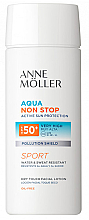 Sonnenschutz-Gesichtslotion - Anne Moller Aqua Non Stop Dry Touch Facial Lotion SPF50 — Bild N1
