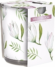 Düfte, Parfümerie und Kosmetik Duftkerze im Glas Weiße Blüte - Bispol Scented Candle White Bloom