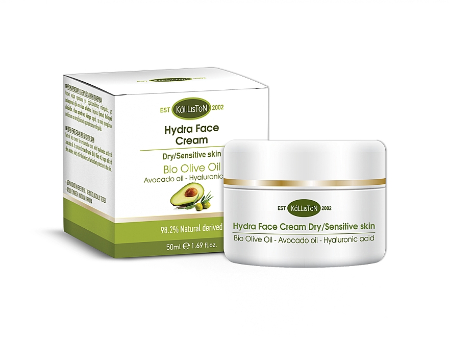 Feuchtigkeitsspendende Gesichtscreme - Kalliston Hydra Active Face Cream — Bild N1