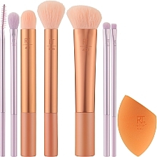 Düfte, Parfümerie und Kosmetik Make-up Pinselset - Real Techniques Level Up Brush + Sponge Kit