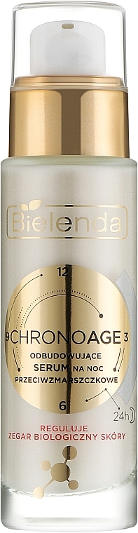 Revitalisierendes Gesichtsserum für die Nacht - Bielenda Chrono Age 24H Anti-Wrinkle Night Serum — Bild N1