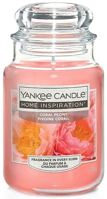 Duftkerze im Glas - Yankee Candle Home Inspiration Coral Peony — Bild N2