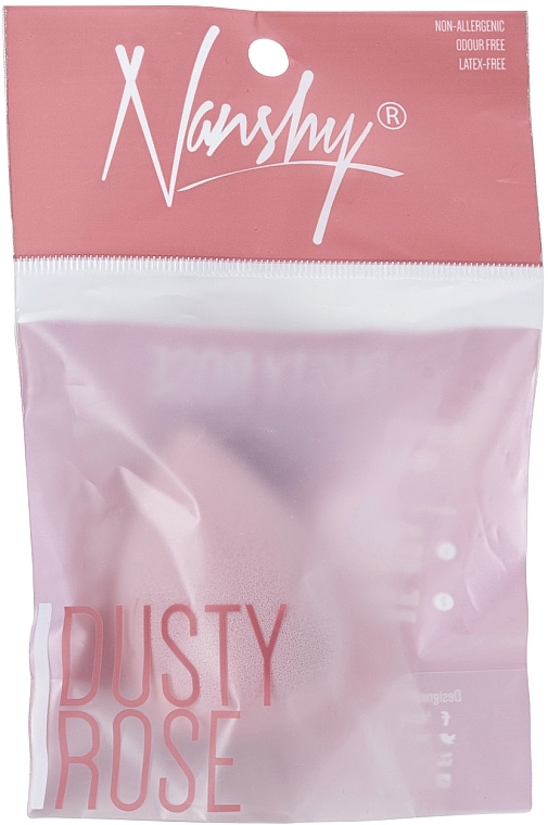 Make-up Schwamm - Nanshy Dusty Rose Makeup Blending Sponge — Bild N1