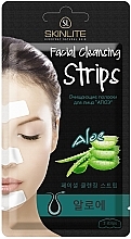 Düfte, Parfümerie und Kosmetik Porenreinigungsstreifen mit Aloe-Vera-Extrakt - Skinlite Nose Pore Strips Aloe