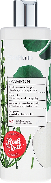 Shampoo gegen Haarausfall - Vis Plantis Herbal Vital Care Shampoo Fenugreek Horsetail+Black Radish