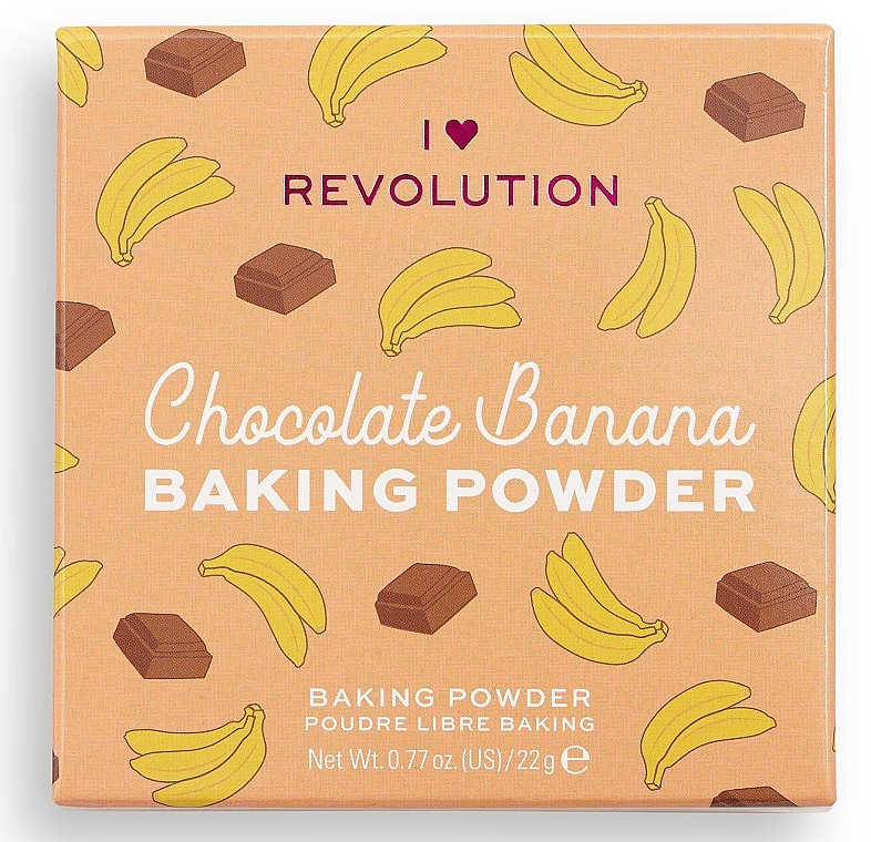 Loser Gesichtspuder Schockolade und Banane - I Heart Revolution Loose Baking Powder Chocolate Banana — Bild N4