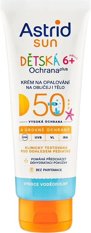 Baby-Sonnenschutzmittel, ab 6 Monaten - Sonnenschutzcreme für Kinder ab 6 Monaten  — Bild N1