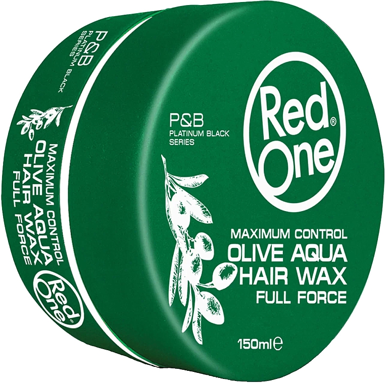 Aquawax für das Haar starker Halt - RedOne Olive Aqua Hair Wax — Bild N1