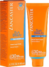 Düfte, Parfümerie und Kosmetik Aktiv schützende Sonnencreme für Körper und Gesicht mit LSF 30 - Lancaster Sun Beauty Velvet Touch Cream Radiant Tan SPF 30
