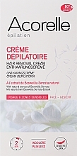 Düfte, Parfümerie und Kosmetik Enthaarungscreme für Gesicht und empfindliche Körperbereiche - Acorelle Hair Removal Cream